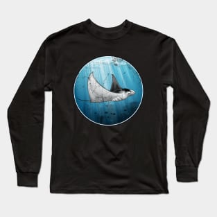 Manta Ray Long Sleeve T-Shirt